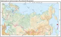Курильские острова на карте России