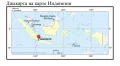 Джакарта на карте Индонезии