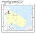 Заповедник «Пасвик» (ООПТ) на карте Мурманской области