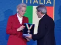 Федерика Пеллегрини удостоена награды НОК Италии. Рим. 2017