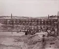 Строительство Суэцкого канала. Ок. 1860