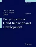 Encyclopedia of child behavior and development