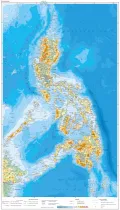 Общегеографическая карта Филиппин