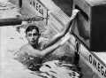Чемпион Игр XIX Олимпиады по плаванию Роланд Маттес. 1968