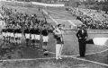 Сборная Чехословакии перед полуфинальным матчем. Стадион «Национале», Рим. 1934