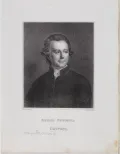 Портрет Василия Петрова. Литография Алексея Калашникова с картины неизвестного художника. 1835