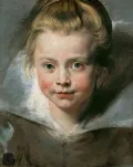 Питер Пауль Рубенс. Портрет Клары Серены Рубенс. Ок. 1616