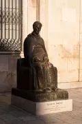 Иван Мештрович. Статуя Марина Држича в Дубовнике