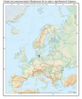 Озеро (водохранилище) Шверинер-Зе на карте зарубежной Европы