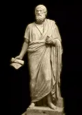 Статуя Гесиода