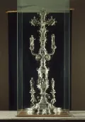 Серебряный напрестольный крест из баптистерия Сан-Джованни, Флоренция. Ок. 1457–1459. Авторы Антонио дель Поллайоло, Бетто ди Франческо Бетти