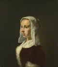Франс ван Мирис Старший. Портрет Кунеры ван дер Кок, жены художника. Ок. 1657–1658