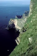Скалы на острове Фула (Шетландские острова, Великобритания)