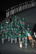 Сборная Ирландии на церемонии открытия Игр XXX Олимпиады в Лондоне. 2012