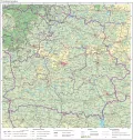 Общегеографическая карта Республики Беларусь