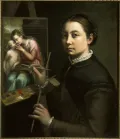 Софонисба Ангвиссола. Автопортрет. 1556