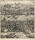 Ханс Бургкмайр Старший. Битва при Равенне 11 апреля 1512. 16 в.