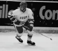  Нападающий команды  «Динамо» (Москва) Сергей Яшин. 1984