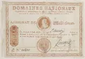 Ассигнат стоимостью 1000 ливров. 19 и 21 декабря 1789; 16 и 17 апреля 1790