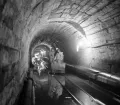 Работы в тоннеле на строительстве подземной водной магистрали Арпа – Севан