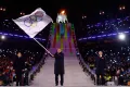 Томас Бах на церемонии закрытия XXIII Олимпийских зимних игр в Пхёнчхане. 2018