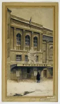 Адольф Марсьяль. Театр «Фюнамбюль», Париж. Ок. 1855