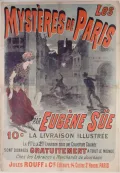 Эжен Сю. Парижские тайны. Париж, 1885. Обложка