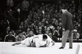 Поединок между Исао Окано и Вольфгангом Хофманом. Игры XVIII Олимпиады. Токио. 1964