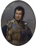 Никола Жак. Портрет Луи Филиппа, герцога Орлеанского, в мундире гусарского полковника
