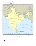 Лекхахия на карте Индии