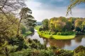 Сад с прудами в парке Стадли-Ройал. Норт-Йоркшир (Великобритания). 1718–1730