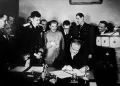 Подписание советско-французского договора о союзе и взаимной помощи. Москва. 10 декабря 1944