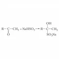 Реакция метилкетона с бисульфитом натрия
