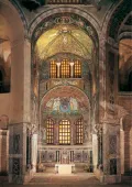 Пресбитерий церкви Сан-Витале в Равенне. 526–547
