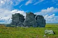 Скальные останцы Три Брата на плато Кваркуш (Пермский край, Россия)