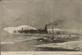 Закаспийская железная дорога. Дамба в прикаспийских дюнах, близ Узун-Ада. 1888