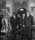 Визит гвинейской делегации в СССР.  Большой Кремлёвский дворец, Москва. 29 июля 1965