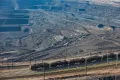 Добыча угля. Экибастузский угольный бассейн, карьер «Богатырь» (Казахстан)
