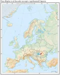 Река Кёрёш и её бассейн на карте зарубежной Европы