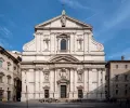 Церковь Иль-Джезу, Рим. 1568–1584. Архитекторы Джакомо да Виньола, Джакомо делла Порта
