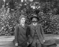 Михаил Гершензон с женой Марией. Не ранее 1920