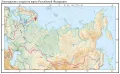 Ловозерские тундры на карте Российской Федерации