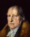 Якоб Шлезингер. Портрет Георга Вильгельма Фридриха Гегеля. 1831