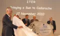 Торжественная церемония старта строительства термоядерного реактора ИТЭР в Кадараше