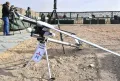 Беспилотный летательный аппарат «Ласточка-М» на выставке вооружений в рамках антитеррористических учений стран – членов Шанхайской организации сотрудничества «Мирная миссия – 2021». 23 сентября 2021