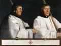 Антонис Мор. Утрехтские каноники К. ван Хорн и А. Т. ван Амеронгген. 1544