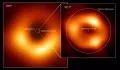 Изображения сверхмассивных чёрных дыр M87* и Sgr A* (EHT)
