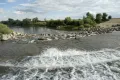 Плотина на реке Большой Иргиз (Саратовская область, Россия)