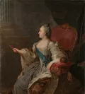 Фёдор Рокотов. Портрет Екатерины II. 1763