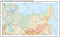 Горы Южной Сибири на карте России